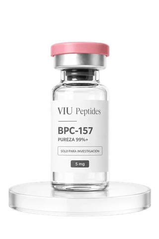 Vial ViuPeptides BPC-157 5 mg para investigación, México