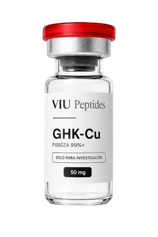 Vial ViuPeptides GHK-Cu 50 mg para investigación, México