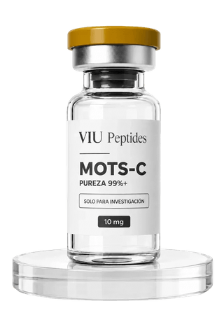 Vial ViuPeptides MOTS-C 10 mg para investigación, México