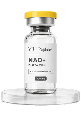 Vial ViuPeptides NAD+ 500 mg para investigación, México