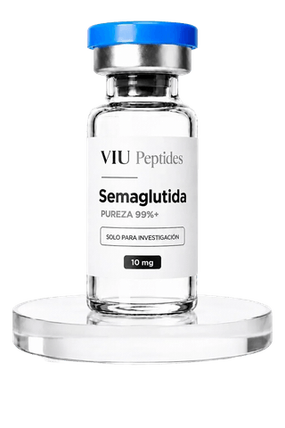 Vial ViuPeptides Semaglutida 10 mg para investigación, México