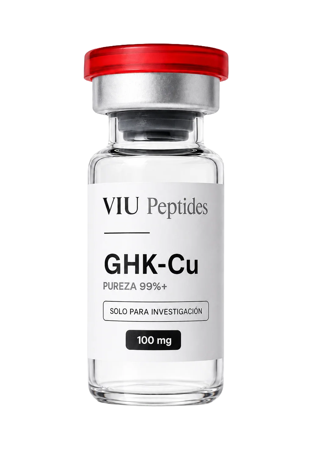 Vial ViuPeptides GHK-Cu 100 mg