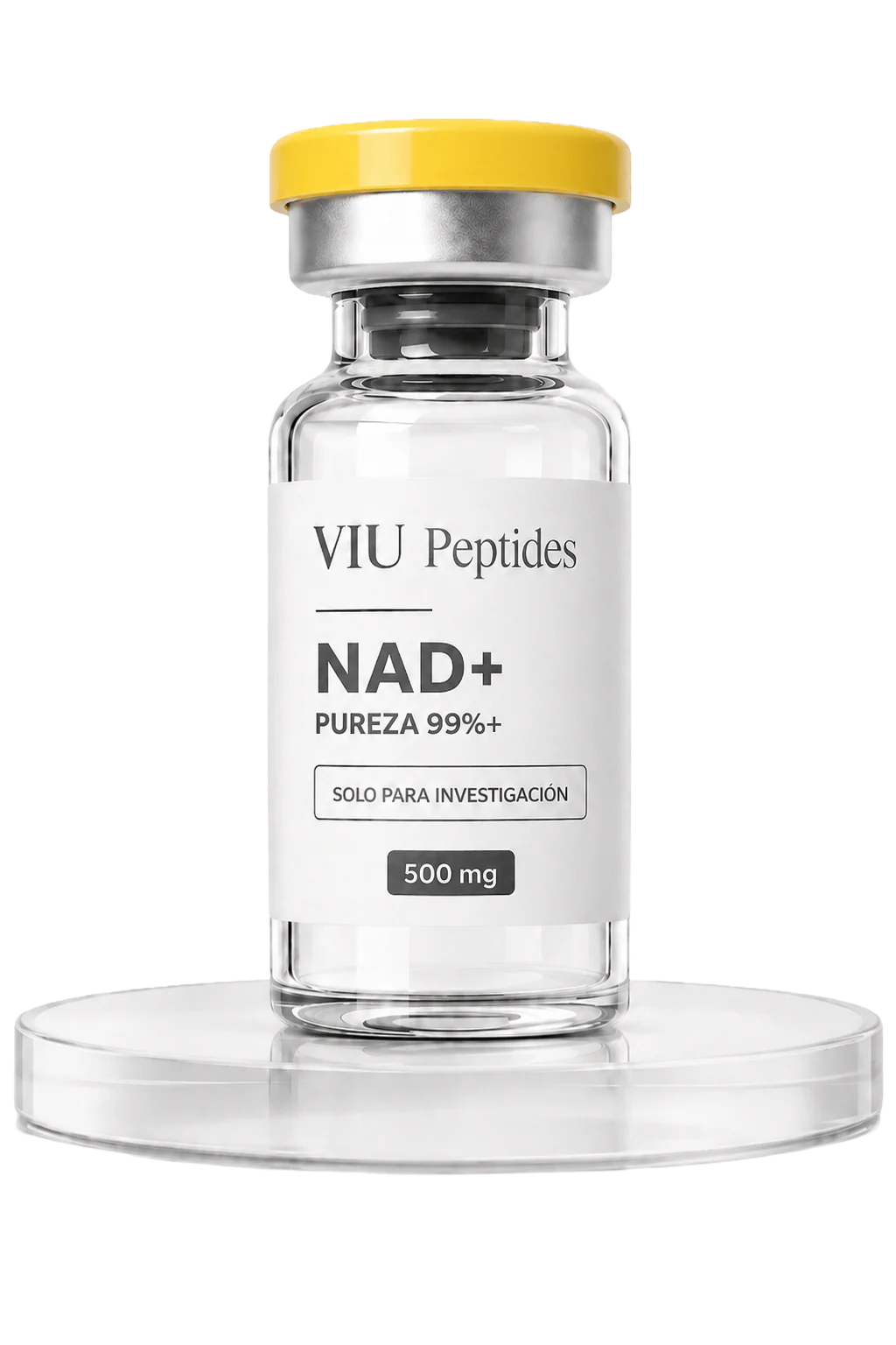 Vial ViuPeptides NAD+ 500 mg