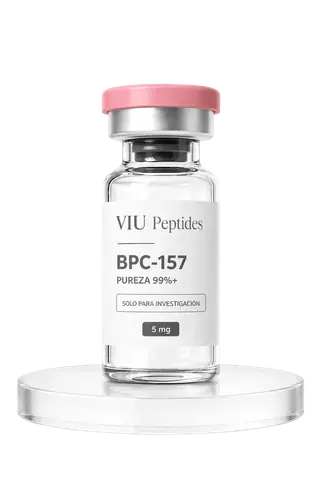 Vial ViuPeptides BPC-157 5 mg para investigación, México