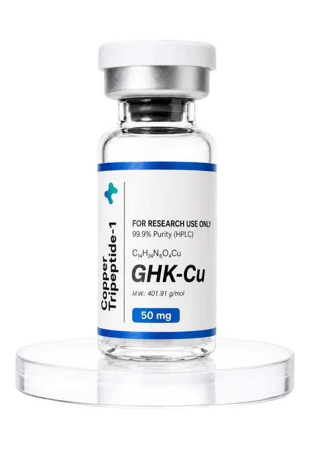 Vial ViuPeptides GHK-Cu 50 mg