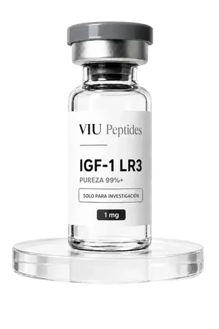 Vial ViuPeptides IGF-1 LR3 1 mg para investigación, México