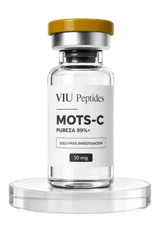 Vial ViuPeptides MOTS-C 10 mg para investigación, México