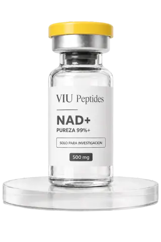 Vial ViuPeptides NAD+ 500 mg