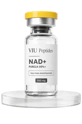 Vial ViuPeptides NAD+ 500 mg para investigación, México