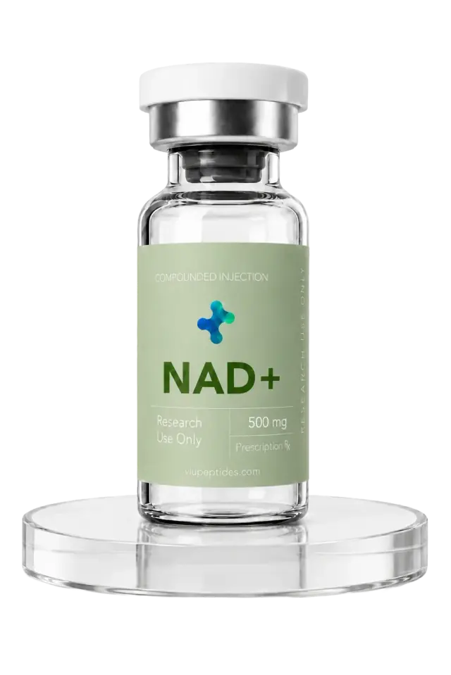 Vial ViuPeptides NAD+ 500 mg