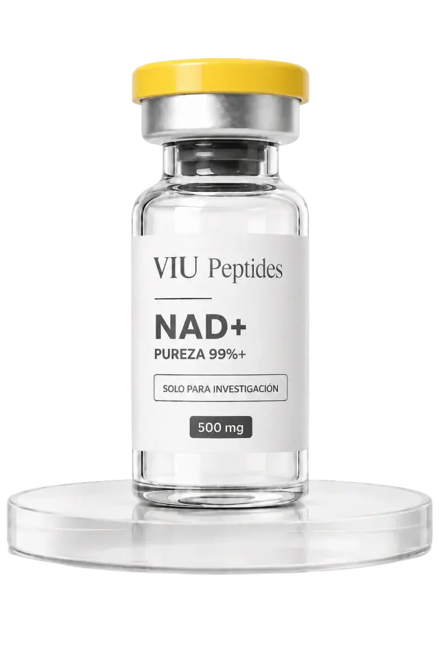 Vial ViuPeptides NAD+ 500 mg