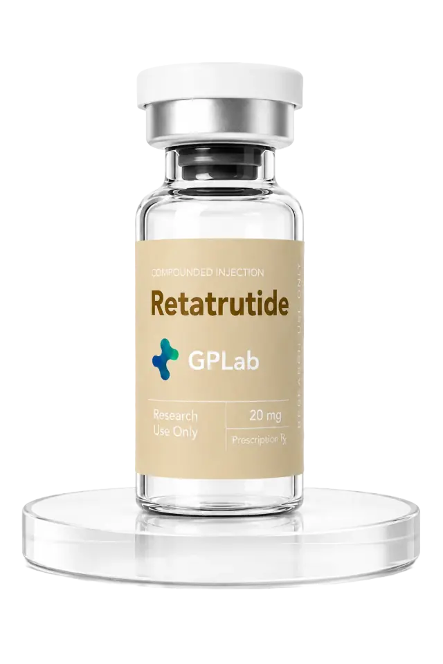 Vial ViuPeptides Retatrutide 20 mg