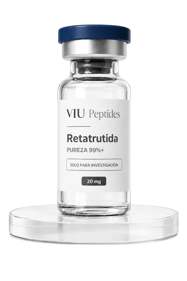 Vial ViuPeptides Retatrutide 20 mg