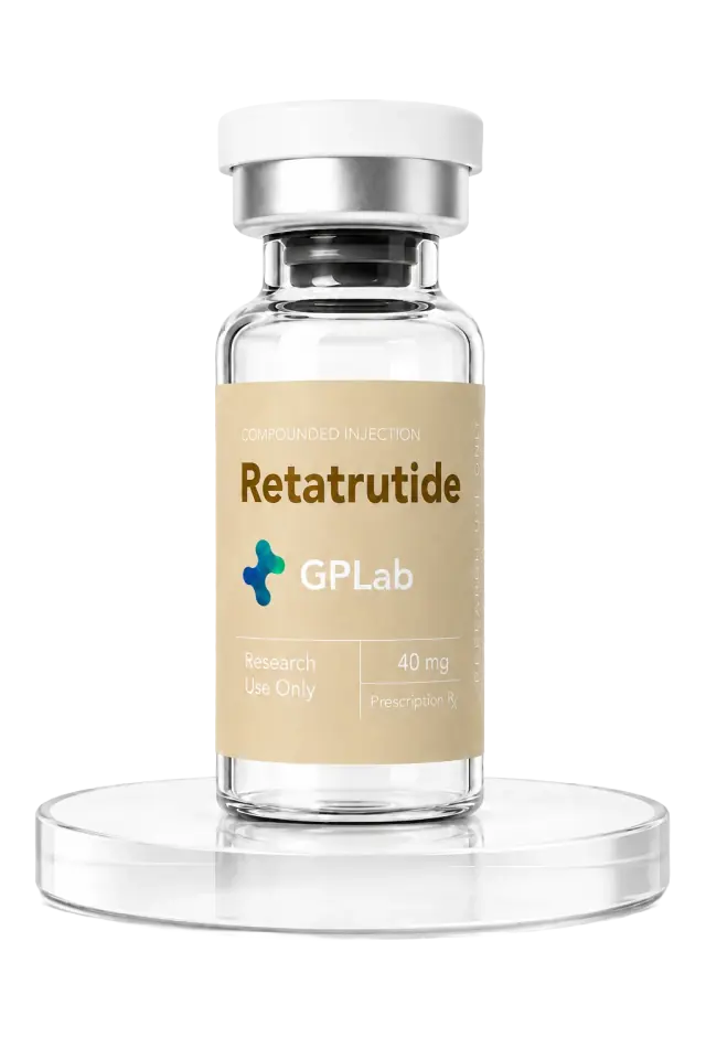 Vial ViuPeptides Retatrutide 40 mg