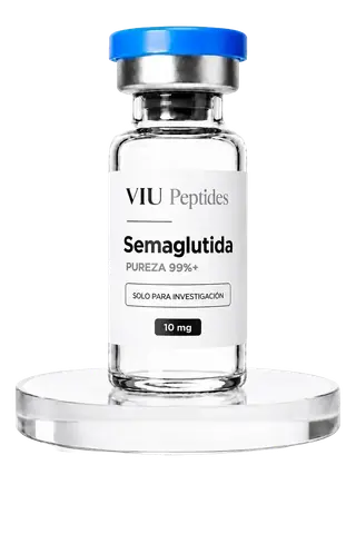 Vial ViuPeptides Semaglutida 10 mg para investigación, México