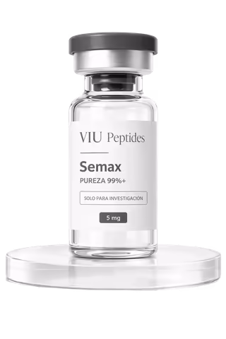 Vial ViuPeptides Semax 5 mg para investigación, México