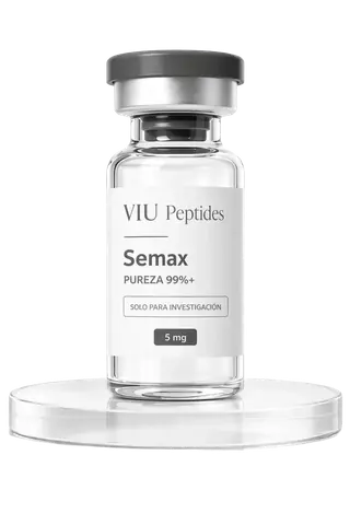 Vial ViuPeptides Semax 5 mg para investigación, México