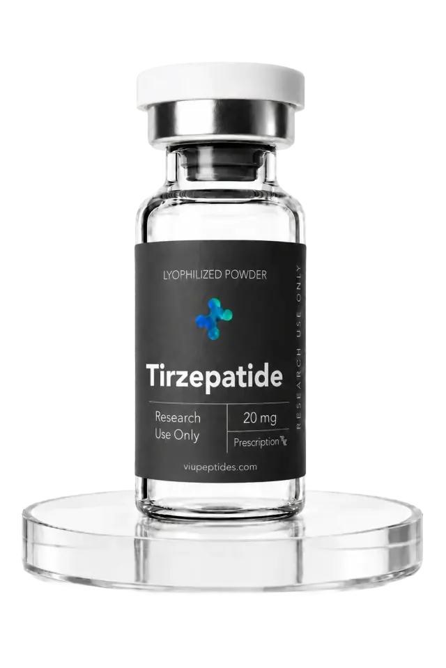 Vial ViuPeptides Tirzepatida 20 mg