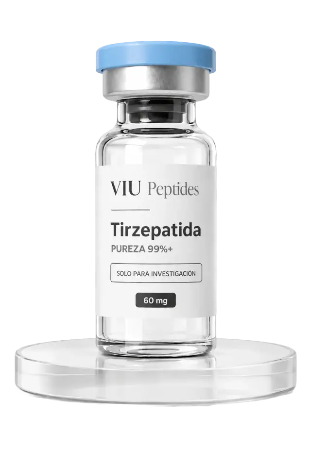 Vial ViuPeptides Tirzepatida 60 mg