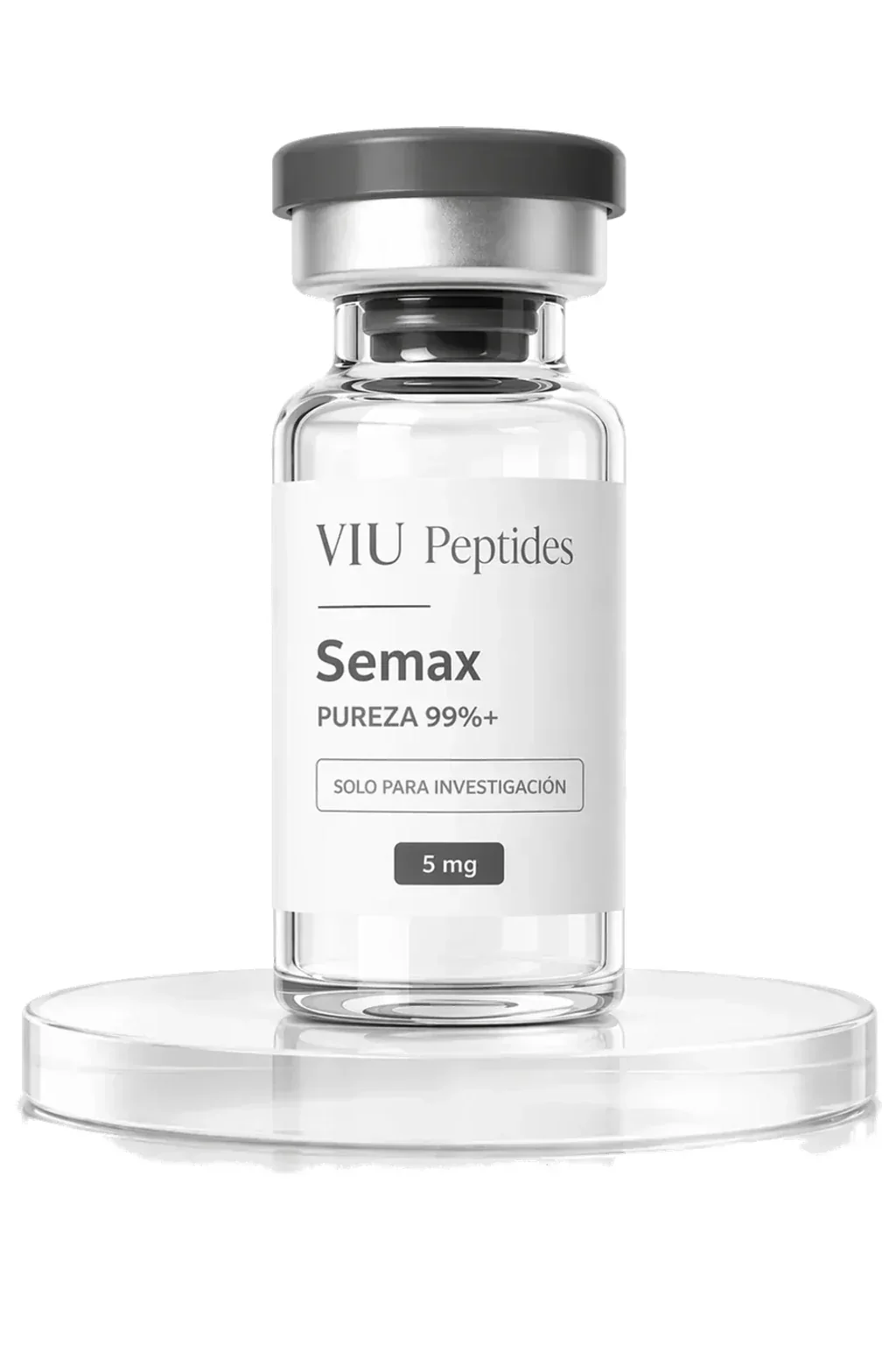 Vial ViuPeptides Semax 5 mg para investigación, México