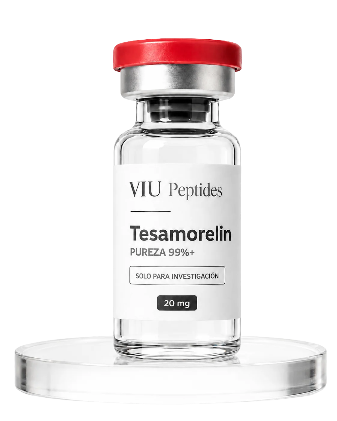 Vial ViuPeptides Tesamorelin 20 mg
